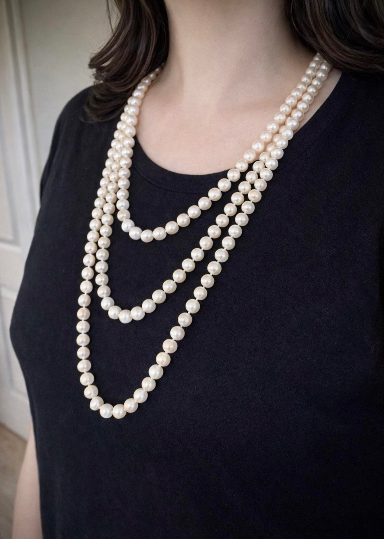 EXCEPTIONAL PEARLS ‘ROPE’ Necklace