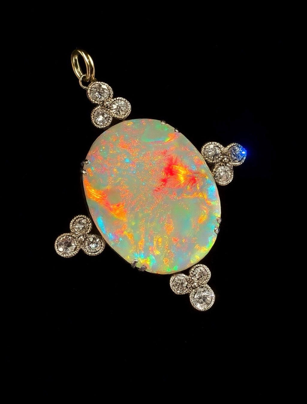 EDWARDIAN 1900’s OPAL BROOCH Pendant