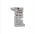 CARTIER Le BAISER Du DRAGON Pin/Clip.