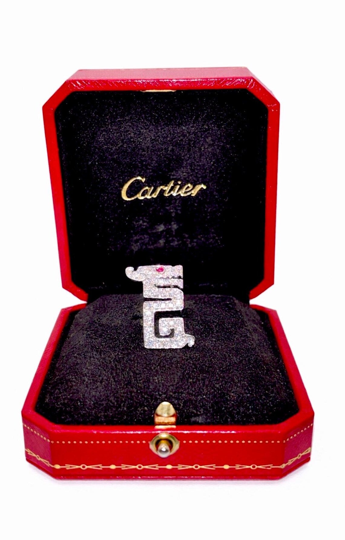 CARTIER Le BAISER Du DRAGON Pin/Clip.