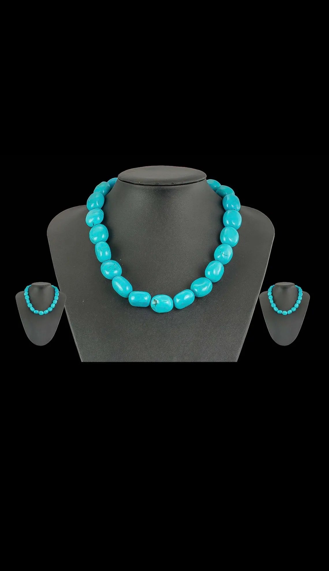 TURQUOISE & SILVER NECKLACE