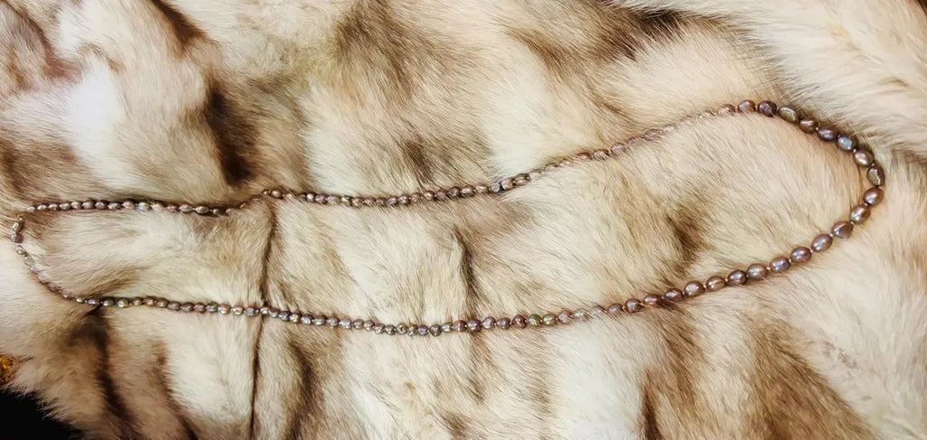 PEARL NECKLACE ‘ROPE’  Freshwater pearls from Mexico