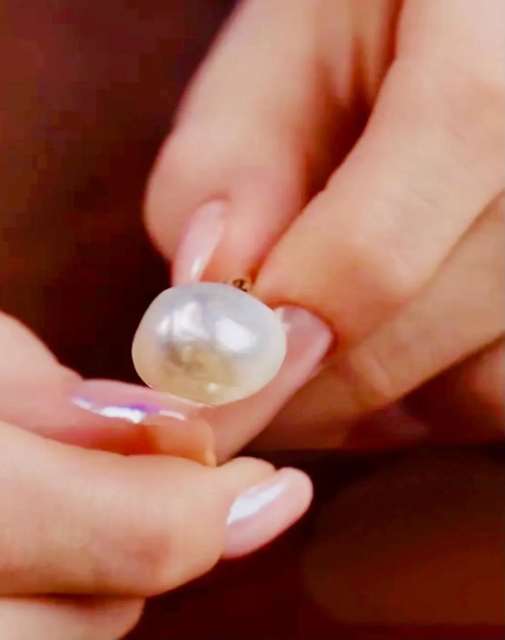 Antique GSC CERTIFIED NATURAL Saltwater Pearl Ring