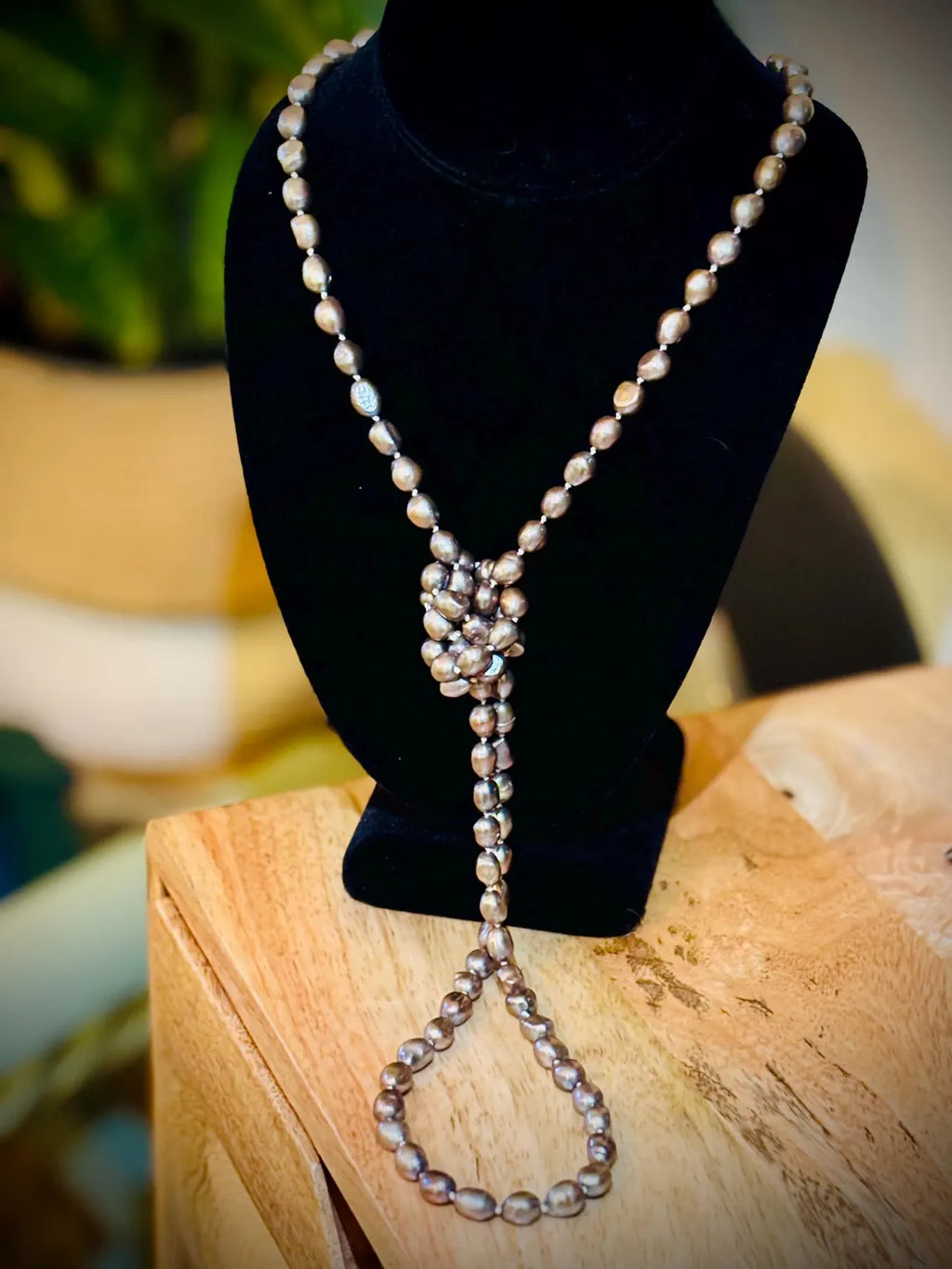 PEARL NECKLACE ‘ROPE’  Freshwater pearls from Mexico
