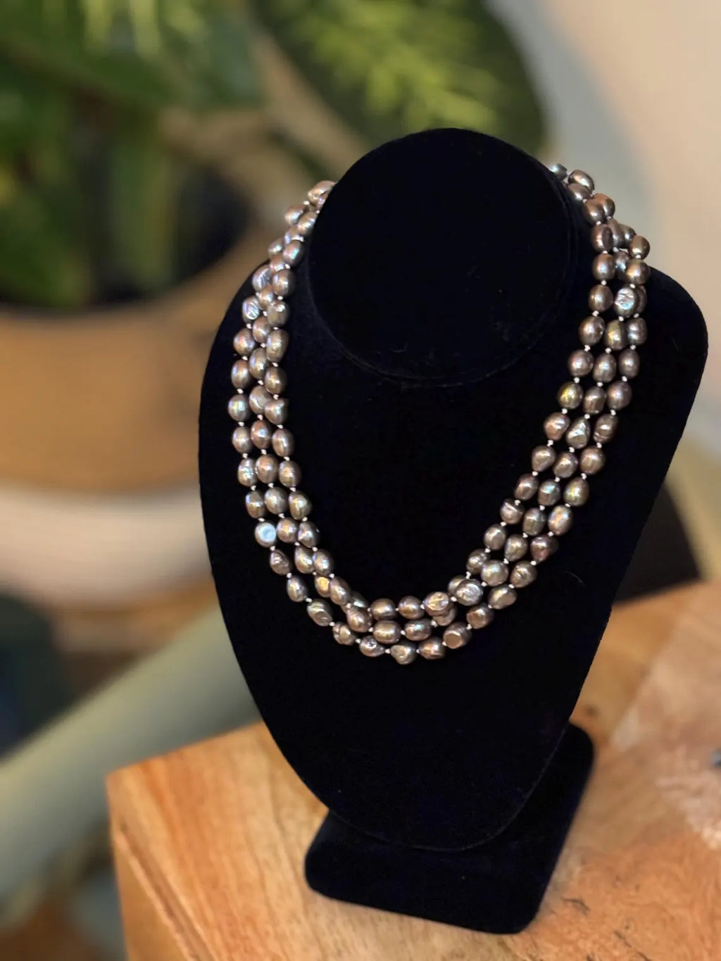 PEARL NECKLACE ‘ROPE’  Freshwater pearls from Mexico