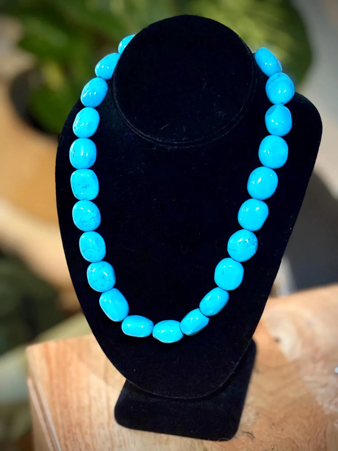 TURQUOISE & SILVER NECKLACE