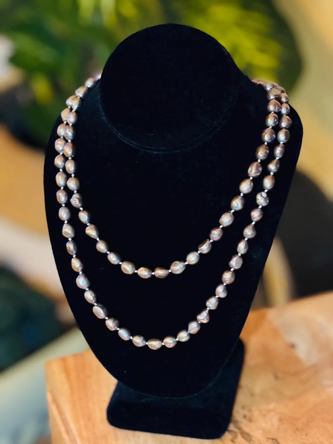 PEARL NECKLACE ‘ROPE’  Freshwater pearls from Mexico