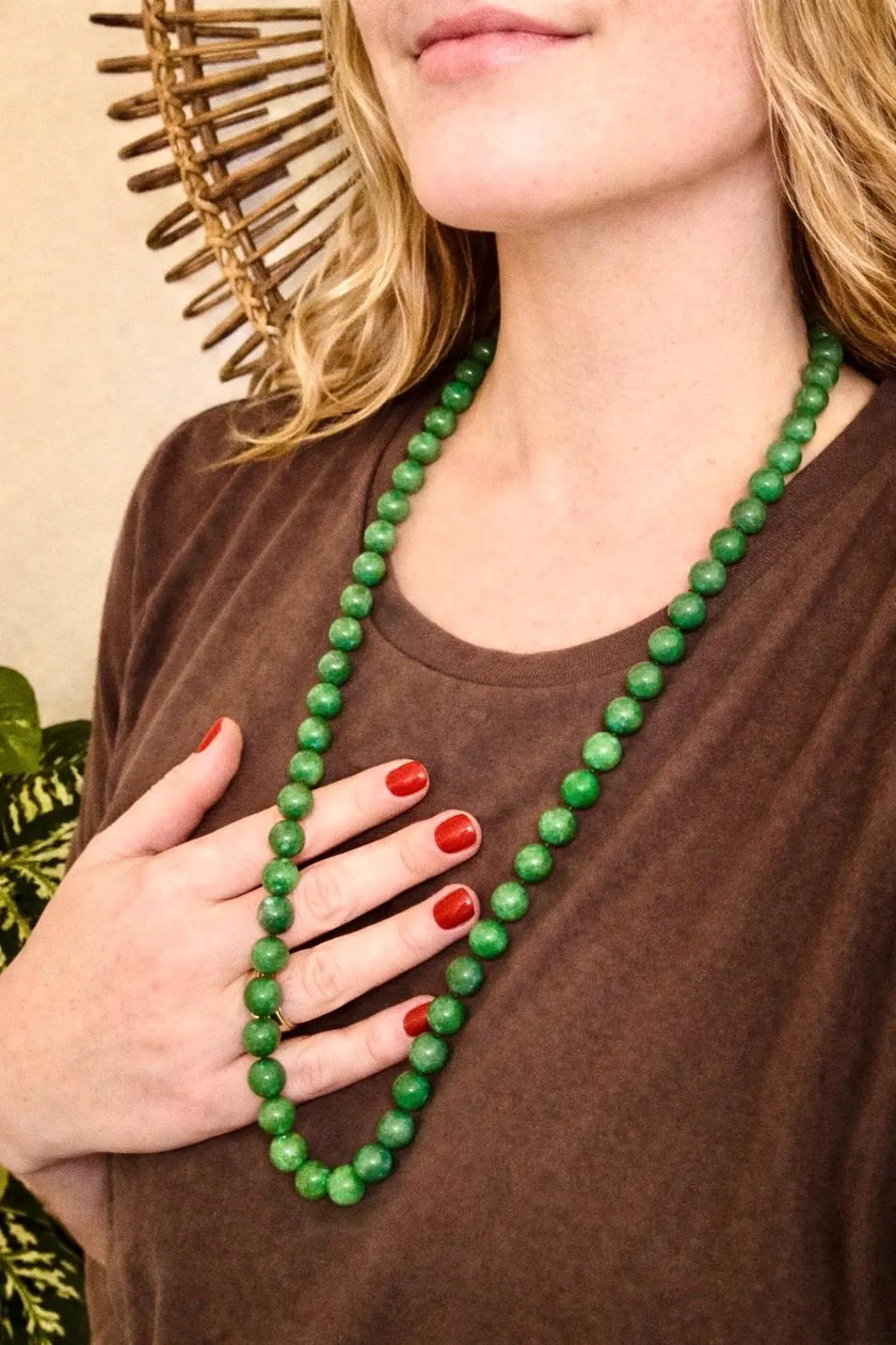 Certified Necklace Long 78cm Opera Length, Provenance Shirley Conran DBE