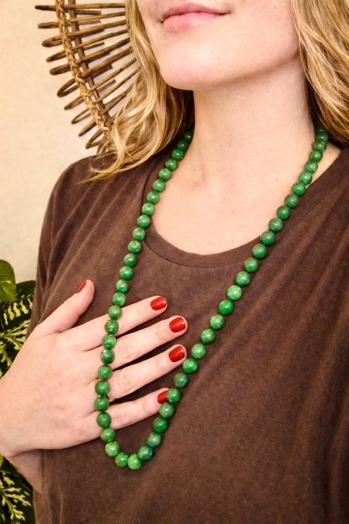 Certified Necklace Long 78cm Opera Length, Provenance Shirley Conran DBE