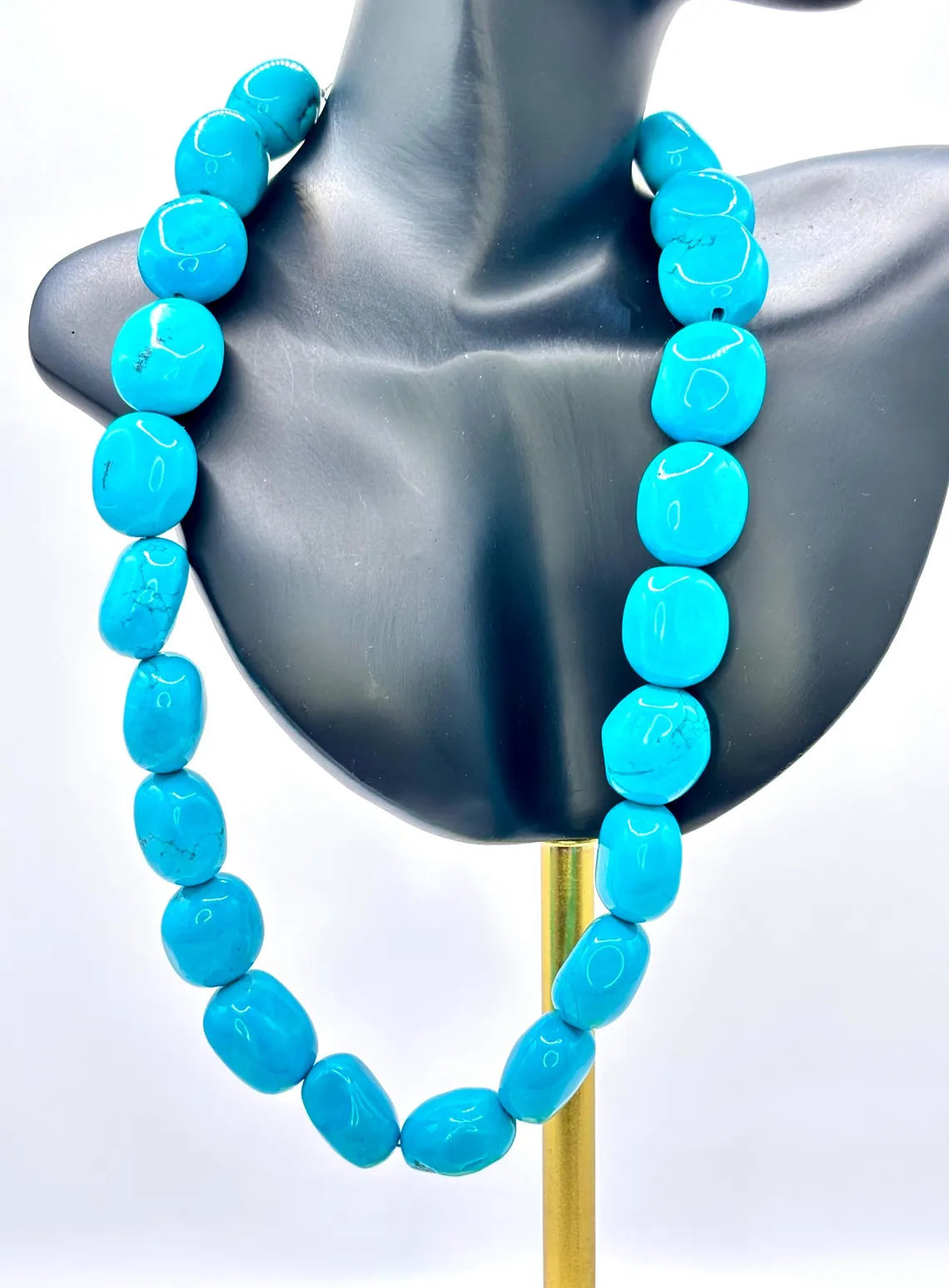 TURQUOISE & SILVER NECKLACE