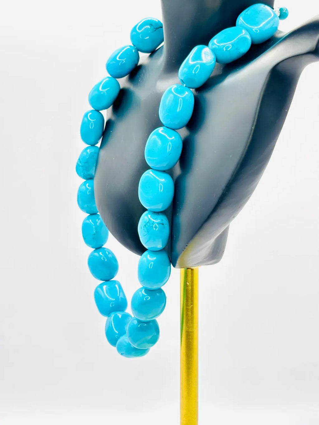 TURQUOISE & SILVER NECKLACE