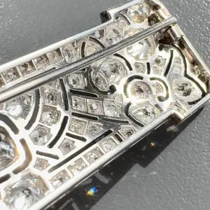 ORIGINAL 1920’s ART DECO  Brooch of Japonisme design.